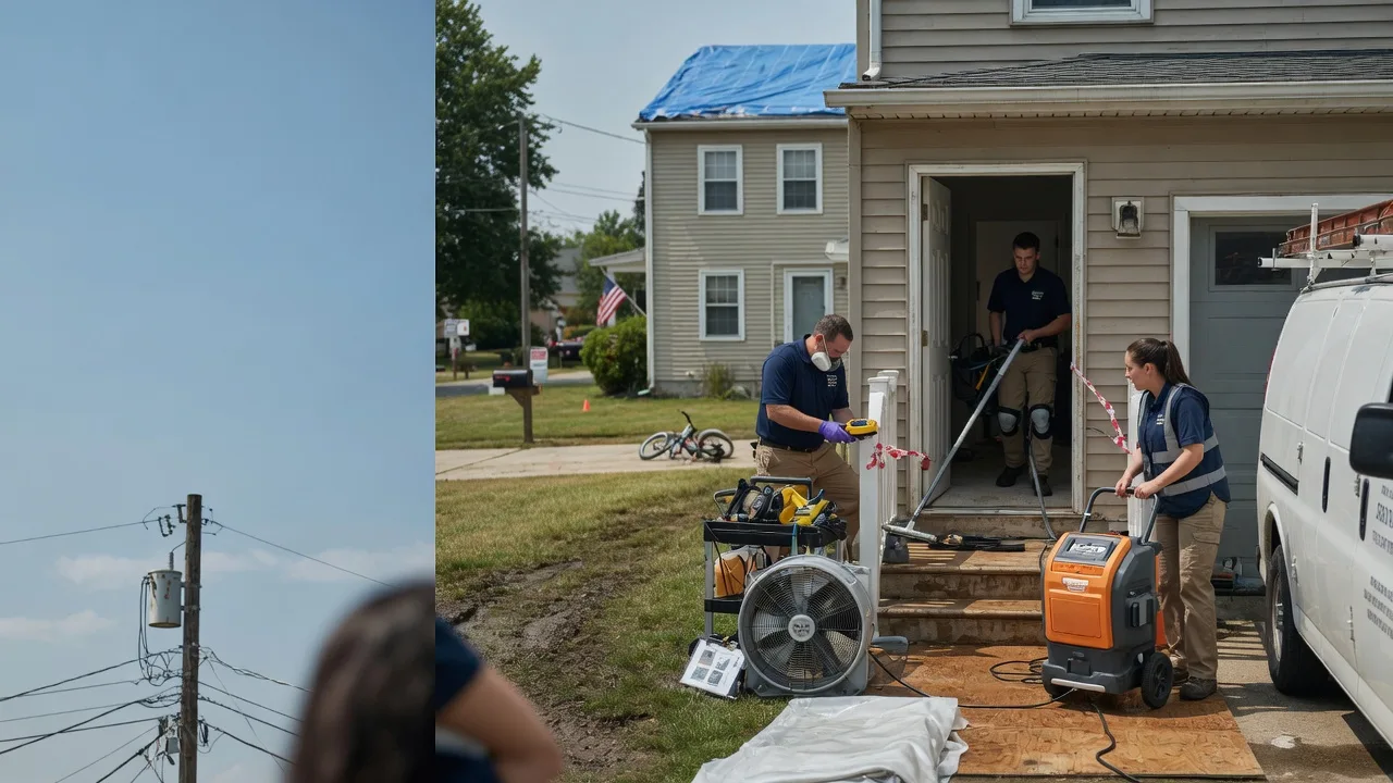 Water Damage Repair in Coloma, WI near me